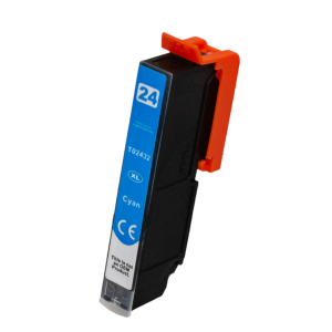 Yhteensopiva Epson T2422 syaani mustekasetti mustesuihkutulostimelle