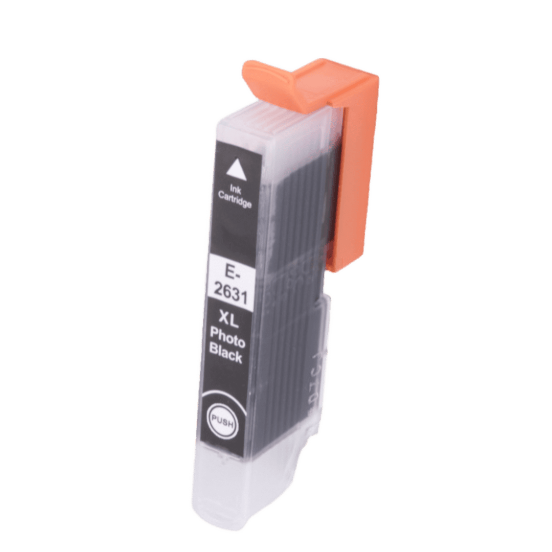 Yhteensopiva Epson T2611 photomusta mustekasetti mustesuihkutulostimelle