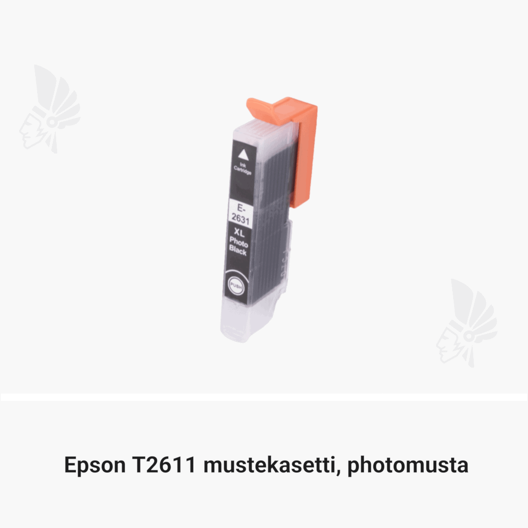 Epson T2611 mustekasetti, photomusta - Yhteensopivat tulostinmallit