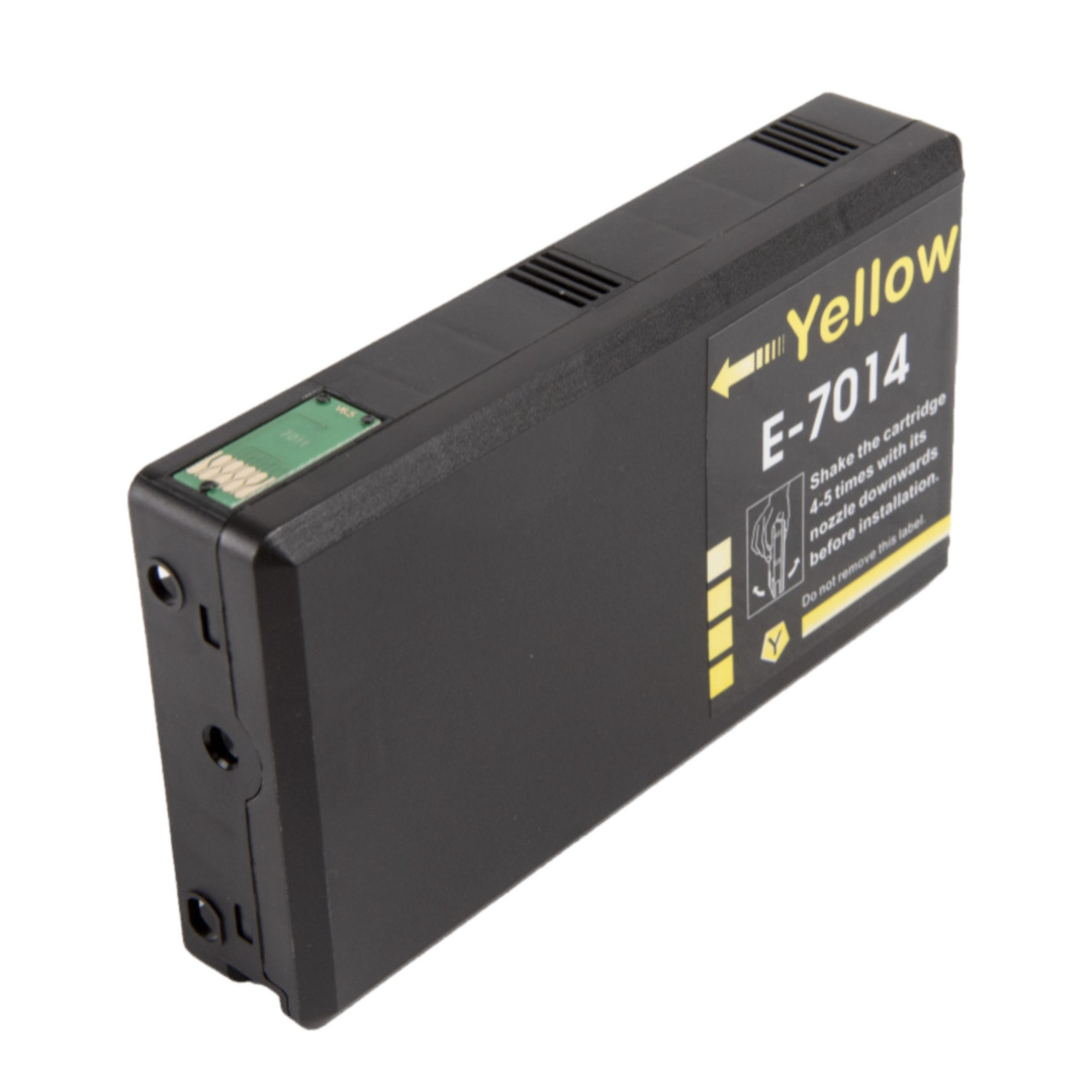 Yhteensopiva Epson T7024 keltainen mustekasetti mustesuihkutulostimelle