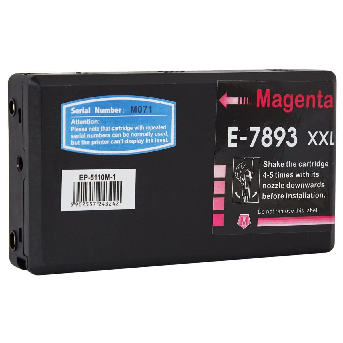 Epson T7893 -mustekasetti, magenta - tarvike, premium