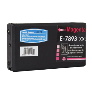 Yhteensopiva Epson T7893 magenta mustekasetti mustesuihkutulostimelle