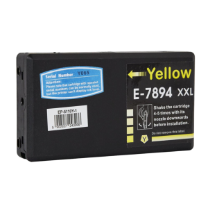 Yhteensopiva Epson T7894 keltainen mustekasetti mustesuihkutulostimelle