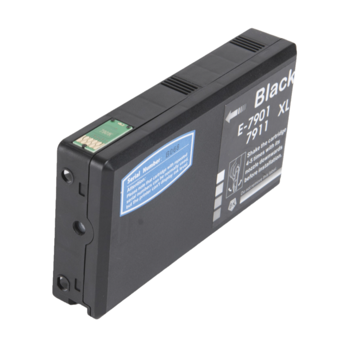 Yhteensopiva Epson T7911 musta mustekasetti mustesuihkutulostimelle