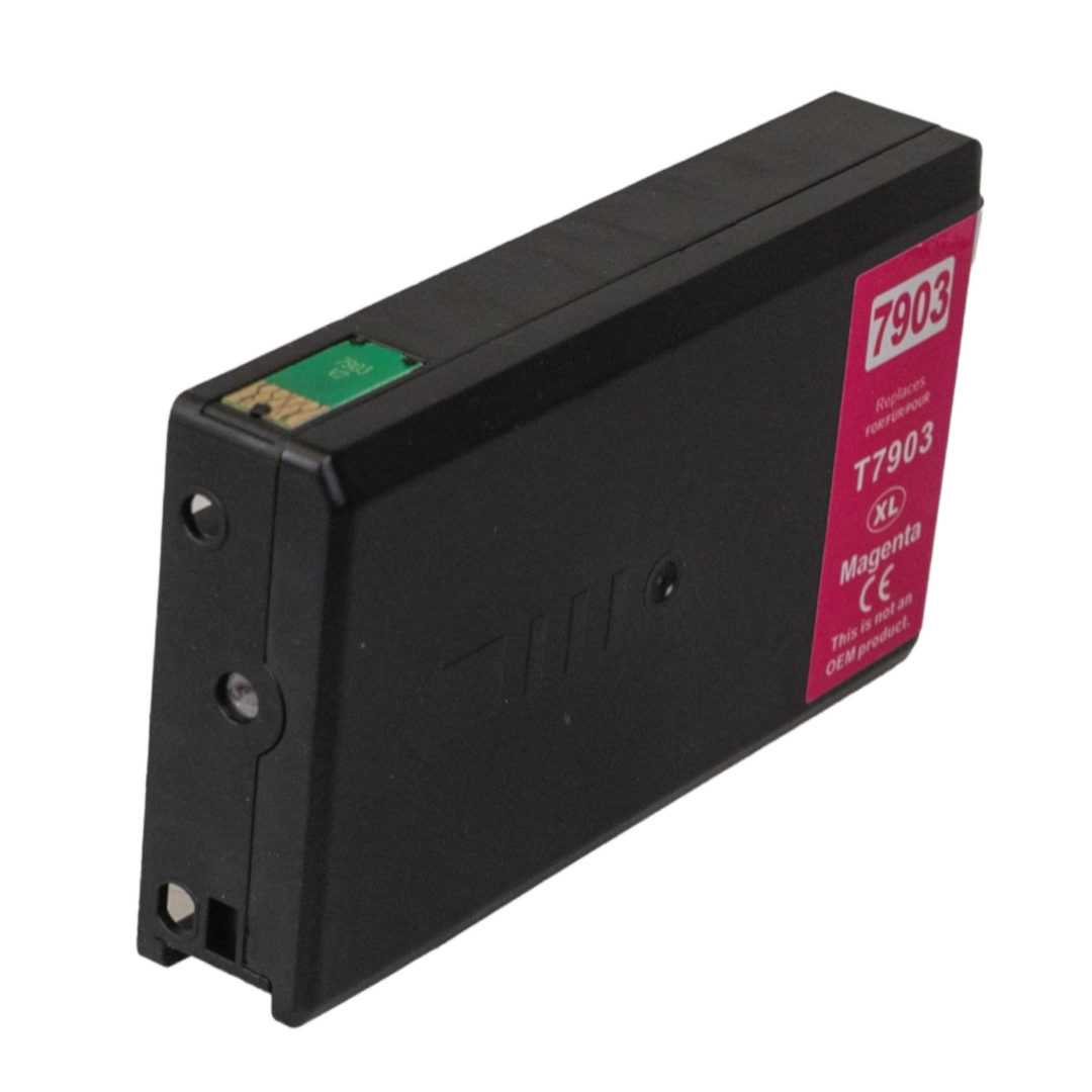 Yhteensopiva Epson T7913 magenta mustekasetti mustesuihkutulostimelle