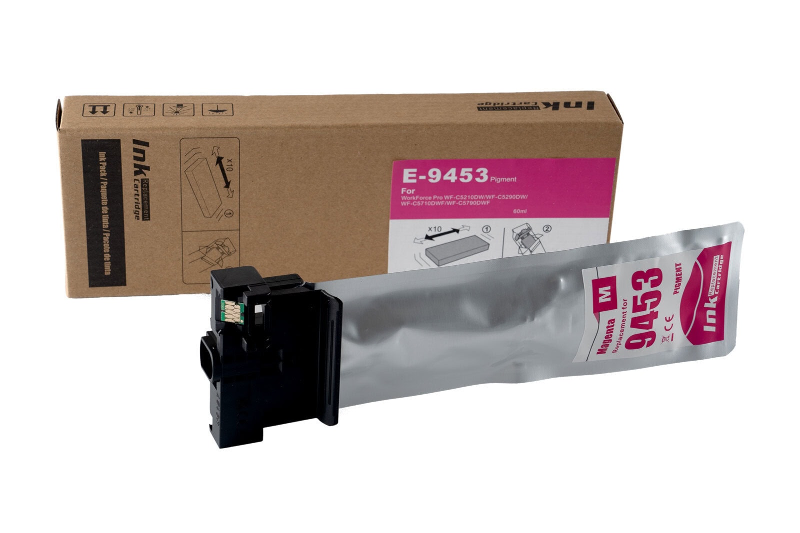 Epson T9453 mustekasetti, magenta – tarvike, premium - Yhteensopivat tulostinmallit