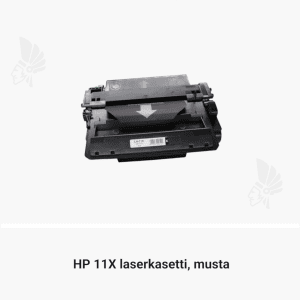 HP 11X laserkasetti, musta - Yhteensopivat tulostinmallit