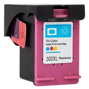 HP 300 -mustekasetti, kolmivärinen - tarvike, premium