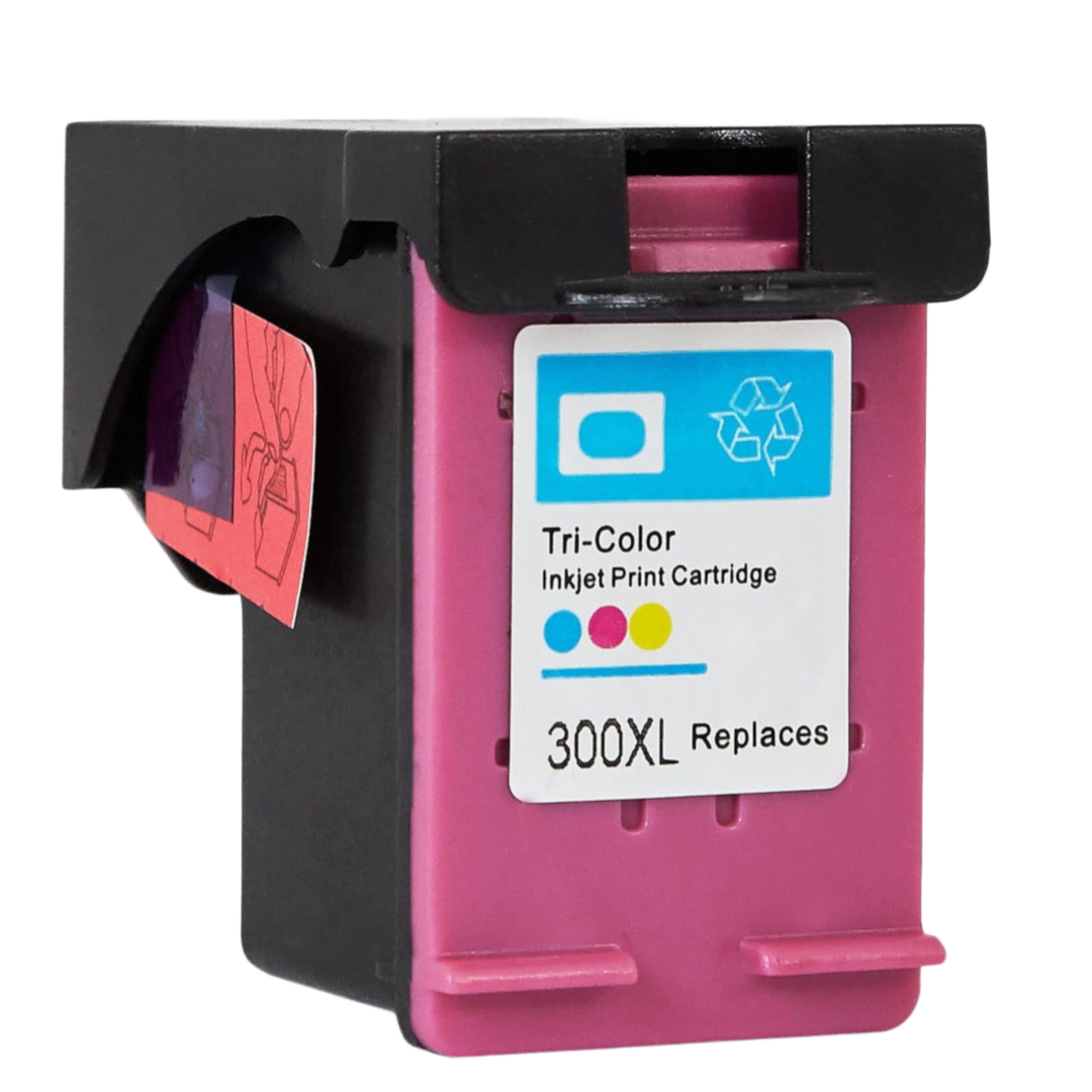Yhteensopiva HP 300 kolmivärinen mustekasetti mustesuihkutulostimelle