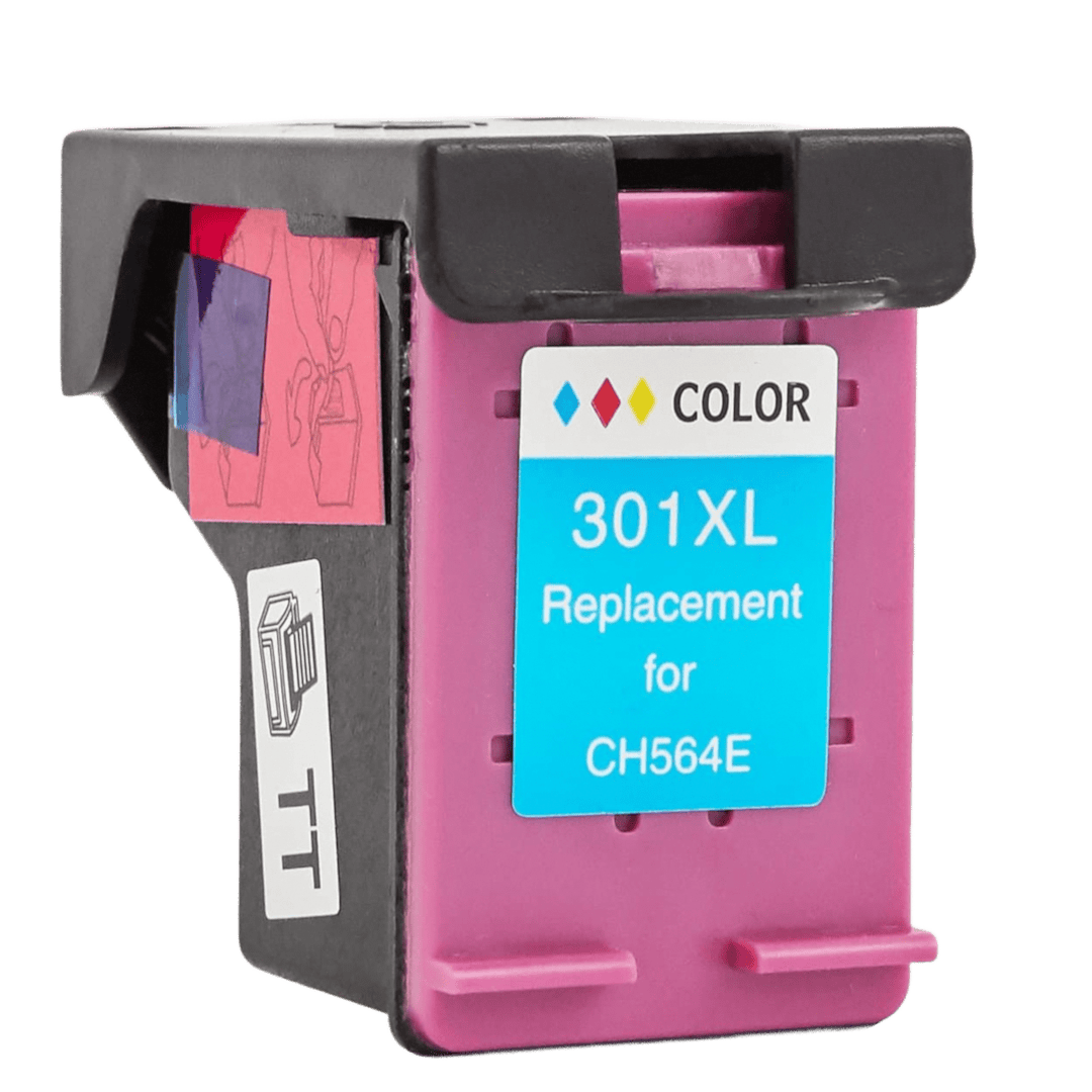 Yhteensopiva HP 301 kolmivärinen mustekasetti mustesuihkutulostimelle