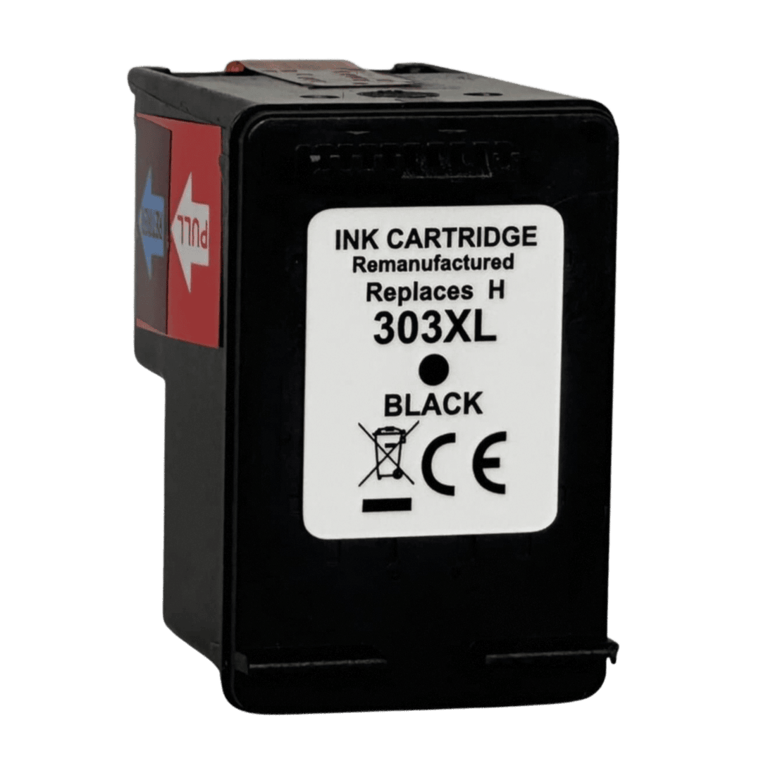 Yhteensopiva HP 303XL musta mustekasetti mustesuihkutulostimelle