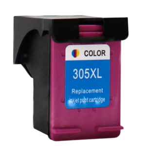 Yhteensopiva HP 305XL kolmivärinen mustekasetti mustesuihkutulostimelle