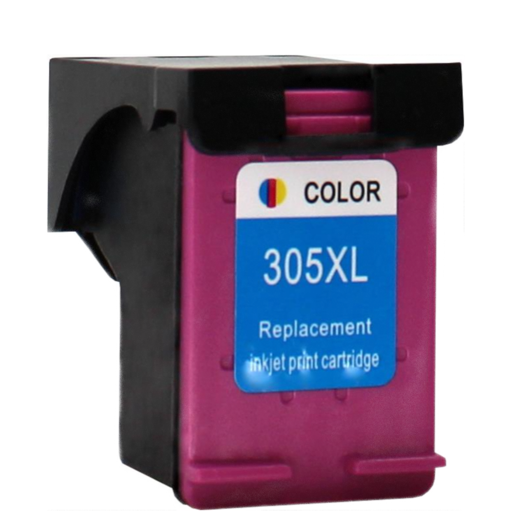 Yhteensopiva HP 305XL kolmivärinen mustekasetti mustesuihkutulostimelle