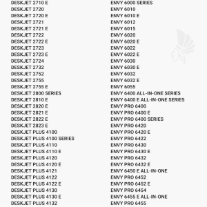 HP 305XL mustekasetti, musta - Yhteensopivat tulostinmallit