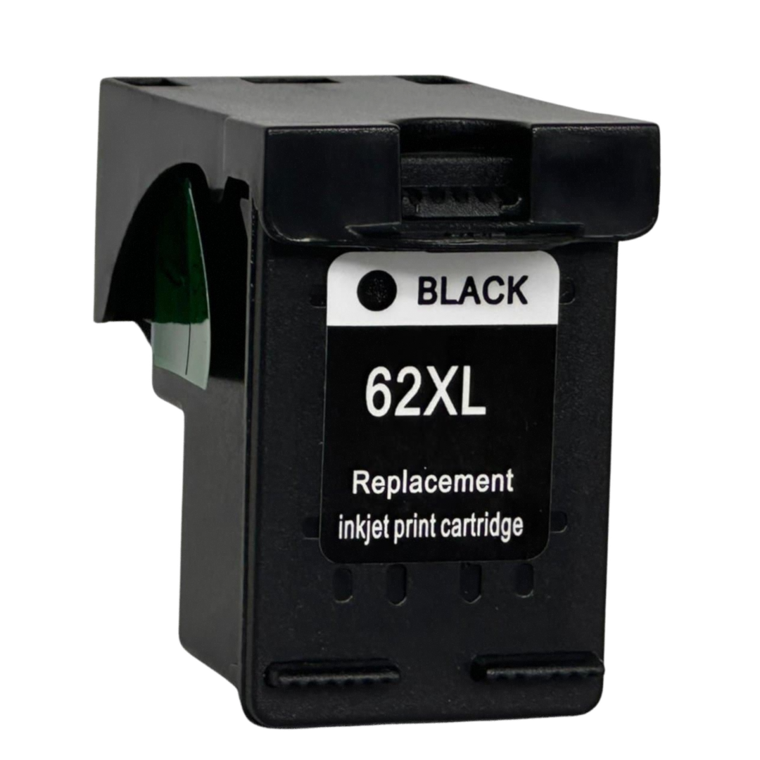 Yhteensopiva HP 62XL musta mustekasetti mustesuihkutulostimelle