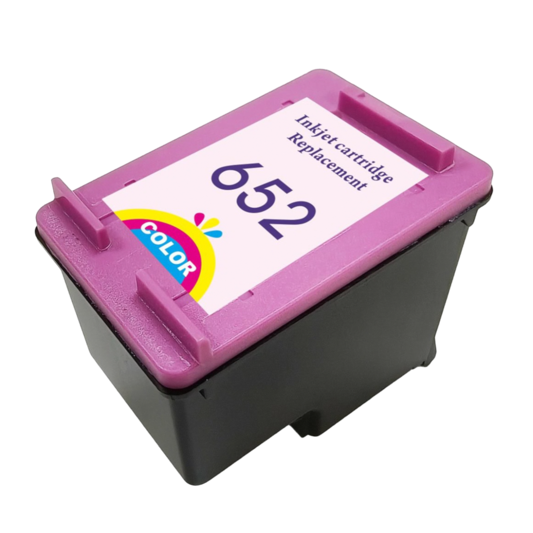 Yhteensopiva HP 652 kolmivärinen mustekasetti mustesuihkutulostimelle