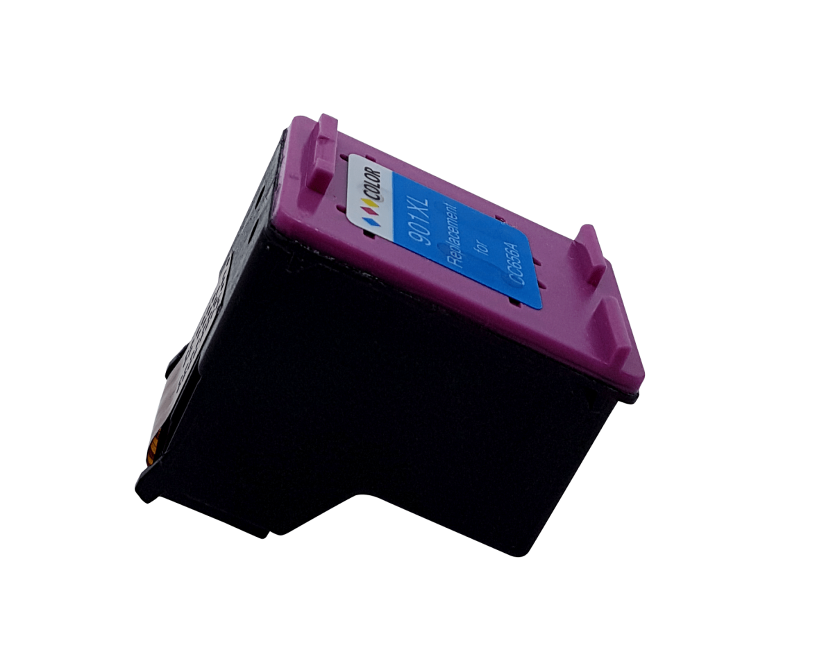 HP 901XL -mustekasetti, kolmivärinen - tarvike, premium