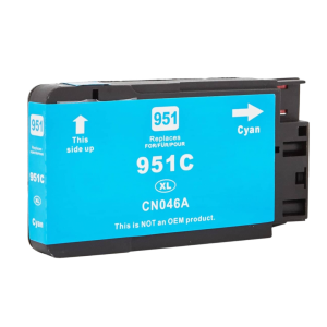 Yhteensopiva HP 951 syaani mustekasetti mustesuihkutulostimelle