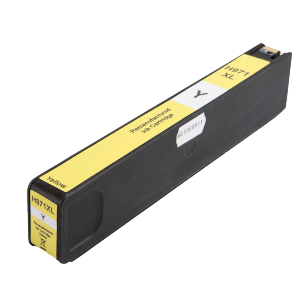 Yhteensopiva HP 971 keltainen mustekasetti mustesuihkutulostimelle