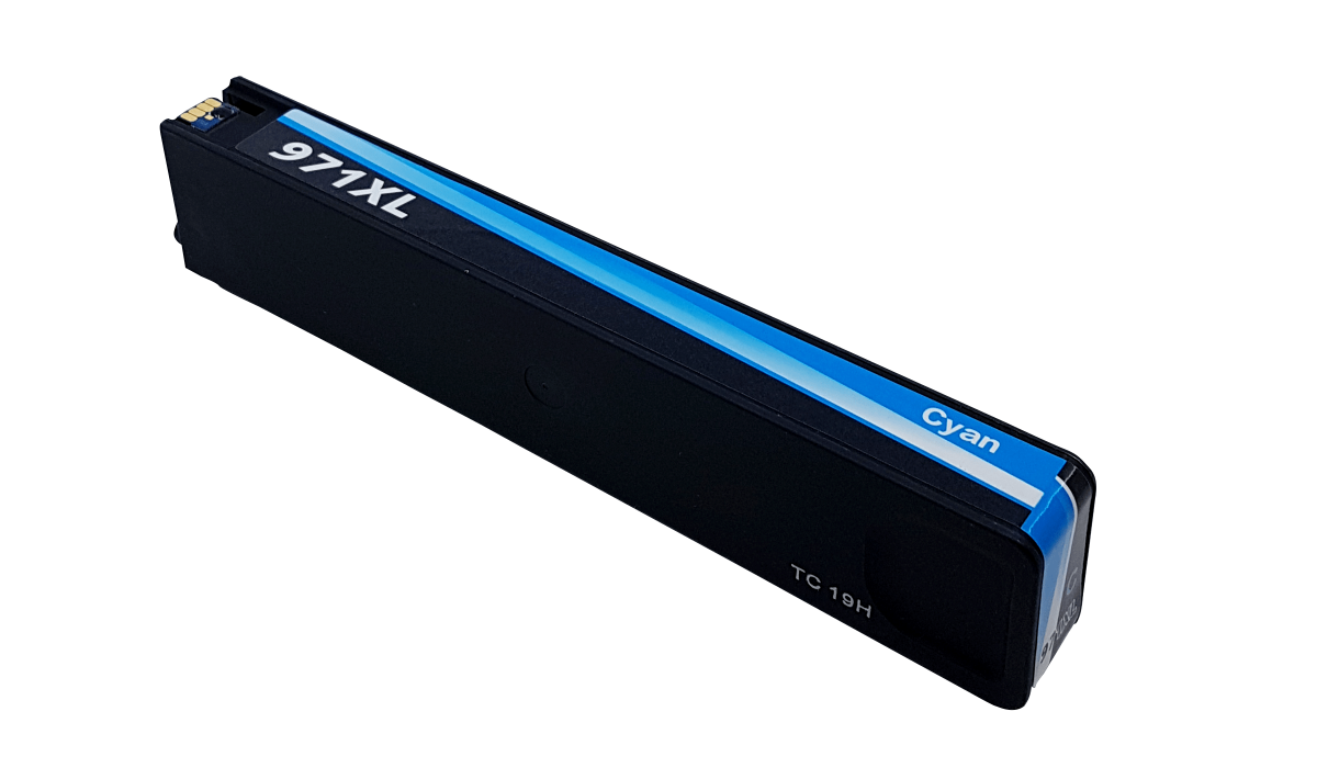 HP 971XL -mustekasetti, syaani - tarvike, premium