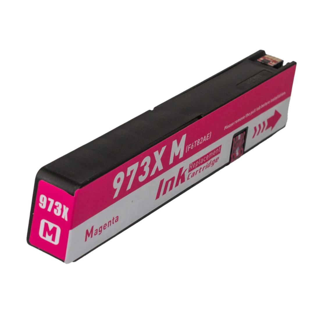Yhteensopiva HP 973X magenta mustekasetti mustesuihkutulostimelle