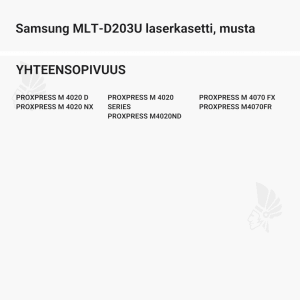 Samsung MLT-D203U laserkasetti, musta - Yhteensopivat tulostinmallit