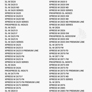 Samsung MLT-R116 rumpuyksikkö - Yhteensopivat tulostinmallit